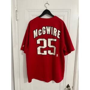 Vintage 1999 Mark McGwire St. Louis Cardinals Jersey Size XL